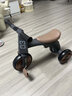 喜樂(lè )童兒童三輪車(chē)1-3歲小孩三輪車(chē)腳踏車(chē)三輪車(chē)寶寶兒童車(chē)寶寶三輪車(chē) 灰色|音樂(lè )燈光+防側翻+免充氣輪 曬單實(shí)拍圖