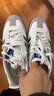 三葉草（Adidas）男鞋女鞋低幫板鞋 SAMBA OG時尚潮流復(fù)古運動休閑鞋 灰褐綠 39 曬單實拍圖
