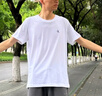 Calvin KleinJeans夏季男女情侶中性通勤ck純棉落肩袖寬松圓領短袖T恤上衣 P79-英雄灰 L （推薦150-170斤） 尺碼偏大，建議拍小一碼 曬單實拍圖