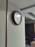 北极星（POLARIS）挂钟客厅简约创意万年历实木石英钟办公室时钟17英寸 6828水曲柳 实拍图