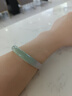 歐禧冰種油青半山水瑪瑙玉髓手鐲女漸變透翡翠珠寶玉鐲送女友七夕禮物 58圈口【贈證書(shū)】【100-120斤】 曬單實(shí)拍圖
