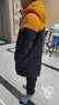 安踏兒童羽絨服中長(zhǎng)款男童裝外套2024年冬季新款加厚保暖大衣羽絨內(nèi)膽 【男童】影棕色7907-3 150 cm 曬單實(shí)拍圖