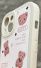 描繪者 適用蘋(píng)果13手機殼ProMax網(wǎng)紅可愛(ài)卡通小羊皮硅膠軟殼iPhone13彩繪女款防摔保護套 蘋(píng)果13【愛(ài)心KT貓】經(jīng)典小羊皮+譄 曬單實(shí)拍圖