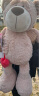 NICI生日礼物女生玩偶抱枕毛绒泰迪熊爱心熊毛绒玩具可爱公仔送女生 实拍图