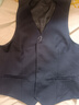 羅蒙（ROMON）西裝馬甲男士背心潮流正裝商務(wù)休閑西服馬夾男藏青色4XL 曬單實(shí)拍圖