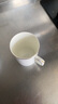 國濤骨瓷金邊水杯辦公室馬克杯白色陶瓷酒店杯子賓館茶杯印制logo印字 寧式5號杯 曬單實(shí)拍圖