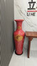 垚罄 景德鎮(zhèn)陶瓷器落地大花瓶客廳 中國(guó)紅落地陶瓷大花瓶家居擺件工藝品 紅色招財(cái)進(jìn)寶 1.2米單個(gè) 配底座 曬單實(shí)拍圖