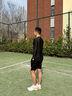 李寧羽毛球鞋刀鋒MAX男女同款減震回彈羽毛球專業(yè)比賽運動鞋碳板加持 刀鋒MAX 標準白 AYAU003-1 42 曬單實拍圖