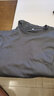 真維斯（Jeanswest）純棉長(cháng)袖t恤男秋季新款純色圓領(lǐng)寬松上衣男裝百搭簡(jiǎn)約時(shí)尚打底衫 灰色 3XL 碼 (170-190斤) 曬單實(shí)拍圖
