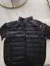 嵩允校服神器內(nèi)膽秋冬季高中學(xué)生羽絨服男孩輕薄保暖初中生內(nèi)穿青少年 黑色 L 曬單實(shí)拍圖