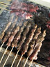 果勛果勛內蒙古原切牛肉串燒烤肉食材串串半成品套餐小吃25/125串 原切牛肉串100串共1300g 曬單實拍圖