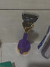 吉列（Gillette）致順引力盒手動(dòng)剃須刀磁力底座5層刀片男士生日禮盒套裝 1刀架2刀頭+磁力座+須泡+硅膠套 曬單實(shí)拍圖