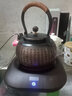 容山堂手工銅壺銅茶壺大號(hào)燒水壺茶爐紫銅壺煮茶器鎏銀壺紐圍爐煮茶壺 做舊心經(jīng)銅壺 曬單實(shí)拍圖