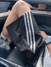 凡衣儂運(yùn)動(dòng)短褲男夏季新款美式復(fù)古印花五分中褲直筒闊腿青年籃球褲衩子 黑色 XL 曬單實(shí)拍圖