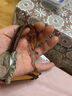 以奢國(guó)際 適用于浪琴手表牛皮優(yōu)質(zhì)替換真皮表帶男表帶防水蝴蝶扣手表配件 浪琴名匠棕色白線蝴蝶扣20mm 曬單實(shí)拍圖