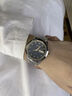 勞力士王子正品瑞士手表男士全自動(dòng)機械表超薄2025新款名牌商務(wù)防水夜光男表 標配版-間金藍面 曬單實(shí)拍圖