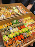 倍享一次性野餐盒子戶(hù)外烤肉牛皮盒子春游特厚食品級大容量外賣(mài)打包盒 大號野餐盒2套（送油紙墊） 曬單實(shí)拍圖