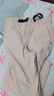 蕉內(nèi)（Bananain）熱皮5系女士工裝闊腿長(zhǎng)褲子休閑運(yùn)動(dòng)褲秋冬季加厚加絨寬松女裝 【厚絨款】淺樺木 L 曬單實(shí)拍圖