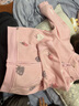 戴維貝拉（DAVE＆BELLA）童裝男童外套女童搖粒絨上衣兒童衣服秋裝夾克寶寶外衣2025新款 草莓印花 100 cm（建議身高90-100cm） 曬單實(shí)拍圖