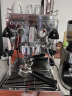 惠家（WPM） KD310家商两用意式半自动咖啡机专业三加热泵压式手动家用花式奶泡咖啡自动按键 KD-310-银色 实拍图