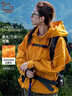 JEEP SPIRIT玫瑰的故事劉亦菲黃亦玫同款春秋戶外工裝三合一沖鋒衣夾克外套女 向日葵黃【春秋單層外套】男女同款 M 推薦【100斤-120斤】 曬單實拍圖