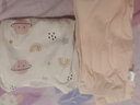 舒貝怡嬰兒衣服內(nèi)衣套裝兒童男女童秋衣秋褲夏季空調(diào)服睡衣粉色100CM 曬單實拍圖