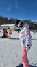 Vector玩可拓新款兒童滑雪手套分指防水保暖中大童戶(hù)外滑雪手套女童男童 粉紫星空 曬單實(shí)拍圖