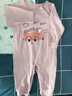 舒貝怡嬰兒衣服春秋夏新生兒連體衣女寶寶爬服睡衣男小童春季外出服 交通工具粉色 73cm (6-12個(gè)月) 曬單實(shí)拍圖