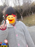 軒蝶莎女童外套秋冬裝兒童中長(zhǎng)款毛呢外套中大童夾棉加厚小女孩大衣衣服 灰色 150碼建議身高 1.4米 左右 曬單實(shí)拍圖