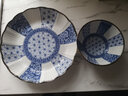 有谷窯 日本進(jìn)口陶瓷飯碗面碗菜盤(pán)日式瓷器青花麻葉系列釉下彩碗碟 青花麻葉12cm飯碗4.7英寸 曬單實(shí)拍圖