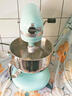 KitchenAid（凱膳怡）廚師機家用6QT升降式多功能全自動(dòng)揉面和面機大容量攪拌機5KSM6583C 5KSM6583CIC-冰藍 5.7L 曬單實(shí)拍圖