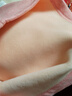 紅豆（Hodo）兒童保暖內衣加厚加絨男女孩寶寶色紡A類(lèi)學(xué)生冬秋衣秋褲套裝 女童櫻花粉 165 曬單實(shí)拍圖