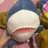 名创优品（MINISO）海洋系列鲨鱼公仔趴姿毛绒玩具娃娃睡觉室内卧室办公室生日礼物 实拍图