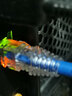 AMP NETCONNECT康普NPC06UVDB-BL007F六類非屏蔽跳線 7英尺（原安普品牌） 曬單實(shí)拍圖