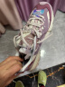 斯凯奇（Skechers）复古老爹鞋厚底增高休闲运动女鞋13143紫色/白色36 实拍图