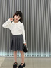 IVY HOUSE常春藤兒童裝女童2024秋季新款  短裙梭織百褶裙子半身裙舒彈百搭 灰色 130cm 曬單實(shí)拍圖