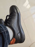 金利来（goldlion）男鞋时尚个性耐磨板鞋舒适系带休闲鞋55323073901A-黑色-39码 实拍图