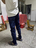 羅蒙商務休閑牛仔褲男士春秋彈力韓版修身顯瘦直筒小腳褲男生長褲子男 359深藍色+3181黑灰色【兩條裝】 常規(guī) 31-2尺4建議125-135斤 曬單實拍圖