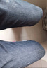 真維斯（Jeanswest）牛仔褲男潮牌新款男褲高街休閑褲子男士春秋季百搭垂感直筒長(cháng)褲男 深牛仔藍 純色 32(2尺5) 曬單實(shí)拍圖