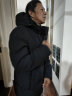 南极人中老年人羽绒服男加厚款连帽老人短款外套爸爸装冬天衣服爷爷袄子 灰色 2XL(可穿125-140斤) 实拍图