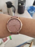 聚利時(shí)（Julius）手表女送女友時(shí)尚學(xué)生女生休閑大表盤(pán)石英女士手表粉色MDS11017D 曬單實(shí)拍圖