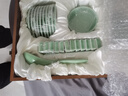 龍泉青瓷整套喬遷送禮餐具套裝家用中式高檔陶瓷菜盤子米飯碗面湯碗碟盤子 梅子青75頭套裝 75頭 曬單實拍圖