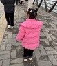 茵曼（INMAN）童裝加絨針織女童長(zhǎng)褲喇叭褲2024冬款兒童腳口貝殼刺繡褲子中大童 黑色 130 曬單實(shí)拍圖