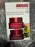 嬌韻詩（CLARINS）套裝雙萃精華彈簧面霜美白牛奶水乳護(hù)膚品 日晚霜緊致提拉淡紋 多維塑顏煥采霜花樣年華套裝 曬單實拍圖
