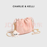 CHARLIE&KELLI CK品牌輕奢包包女包云朵包女單肩斜挎鏈條包2025新款女生日禮物 米白【京倉配送 贈禮袋+賀卡】 曬單實拍圖