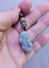 招財轉(zhuǎn)運天然翡翠貔貅手機掛件精致u盤包包小吊墜高檔手機掛繩平安好運汽車鑰匙扣情侶款手機鏈短款掛飾禮品 招財貔貅-手機鏈 曬單實拍圖