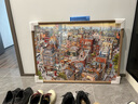 HEYE拼圖框1000 1500 2000片平圖裝裱相框掛墻實(shí)木裝裱畫框70x50 2000片拼圖框—木紋色 曬單實(shí)拍圖