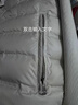 雪中飛輕薄鵝絨羽絨服短款男士2024新款時(shí)尚潮流拼接休閑衛(wèi)衣款秋冬外套 米色 180/XL  /120-140斤 曬單實(shí)拍圖