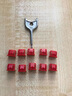 維智控 rj45網(wǎng)線(xiàn)鎖 網(wǎng)絡(luò )端口安全鎖 超五類(lèi)六類(lèi)網(wǎng)絡(luò )網(wǎng)線(xiàn)連接器電腦寬帶監控跳線(xiàn)鎖扣防拔 紅色【A款】適合平面網(wǎng)口-推薦 10個(gè)+1把鑰匙 曬單實(shí)拍圖