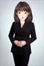 FASLOV小西裝套裝女秋冬新款主持人正裝氣質(zhì)女神范休閑高端職業(yè)西服外套 酒紅色單外套 L 曬單實(shí)拍圖